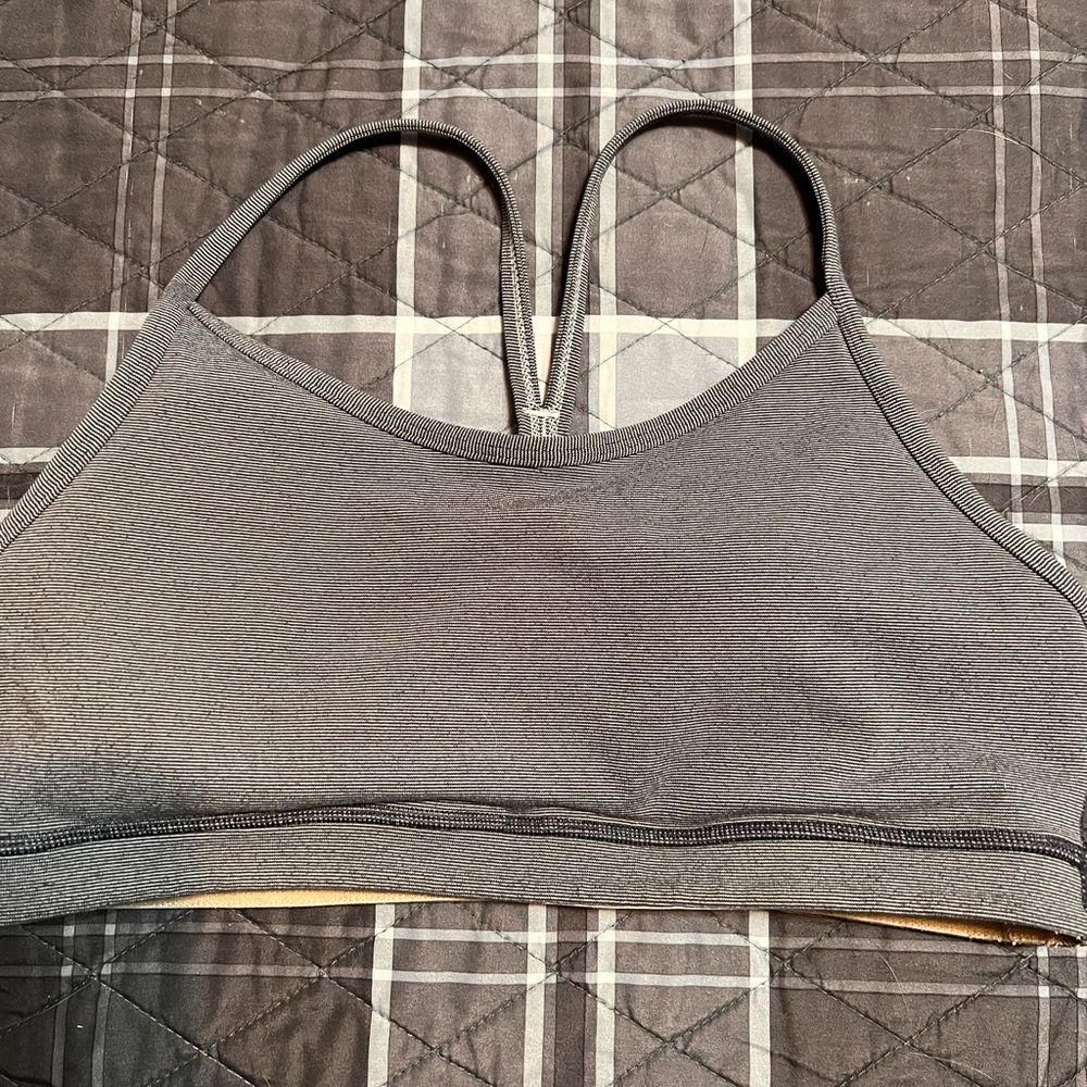 Lululemon Athletica Charcoal Sports Bra